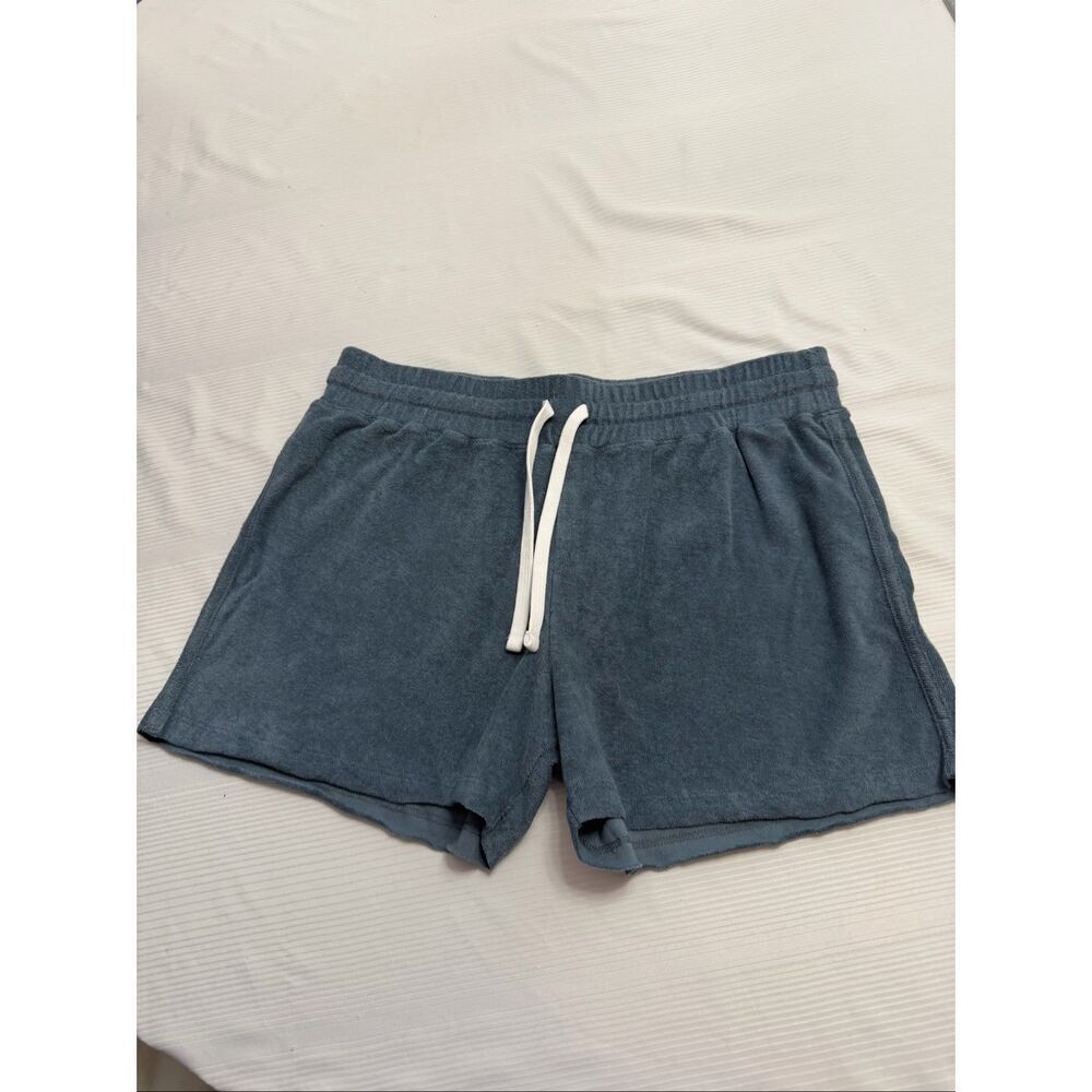 NWT Erin Gray Riviera Terry Cloth Toweling Shorts Size Large New